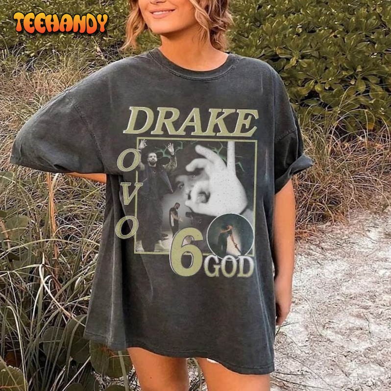 Vintage Drake T-Shirt, Drake Shirt, Vintage 90s Bootleg T Shirt