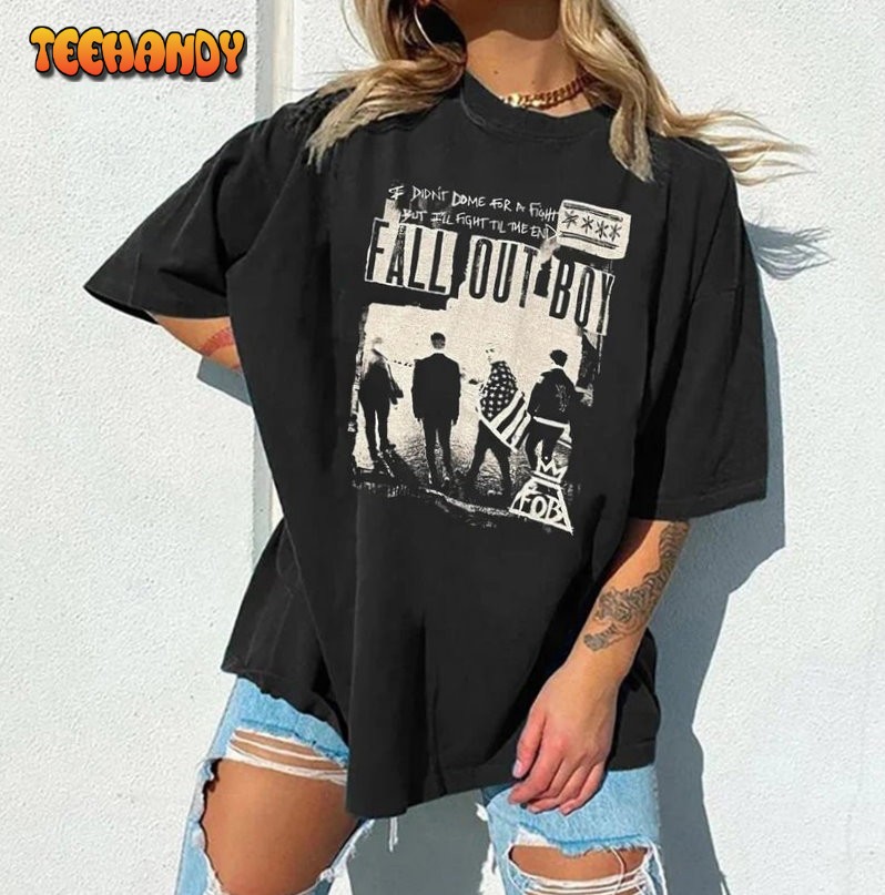 Vintage Fall Out Boy Summer Tour Shirt, Fall Out Boy 2023 Tour T Shirt