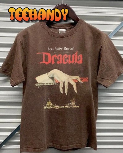 Vintage Halloween Dracula T Shirt, Movie Poster Vampire Shirt, Sweashirt