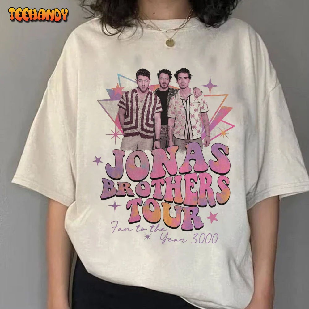 Vintage Jonas Brothers World Tour 2023 Jonas Brothers Shirt Sweashirt