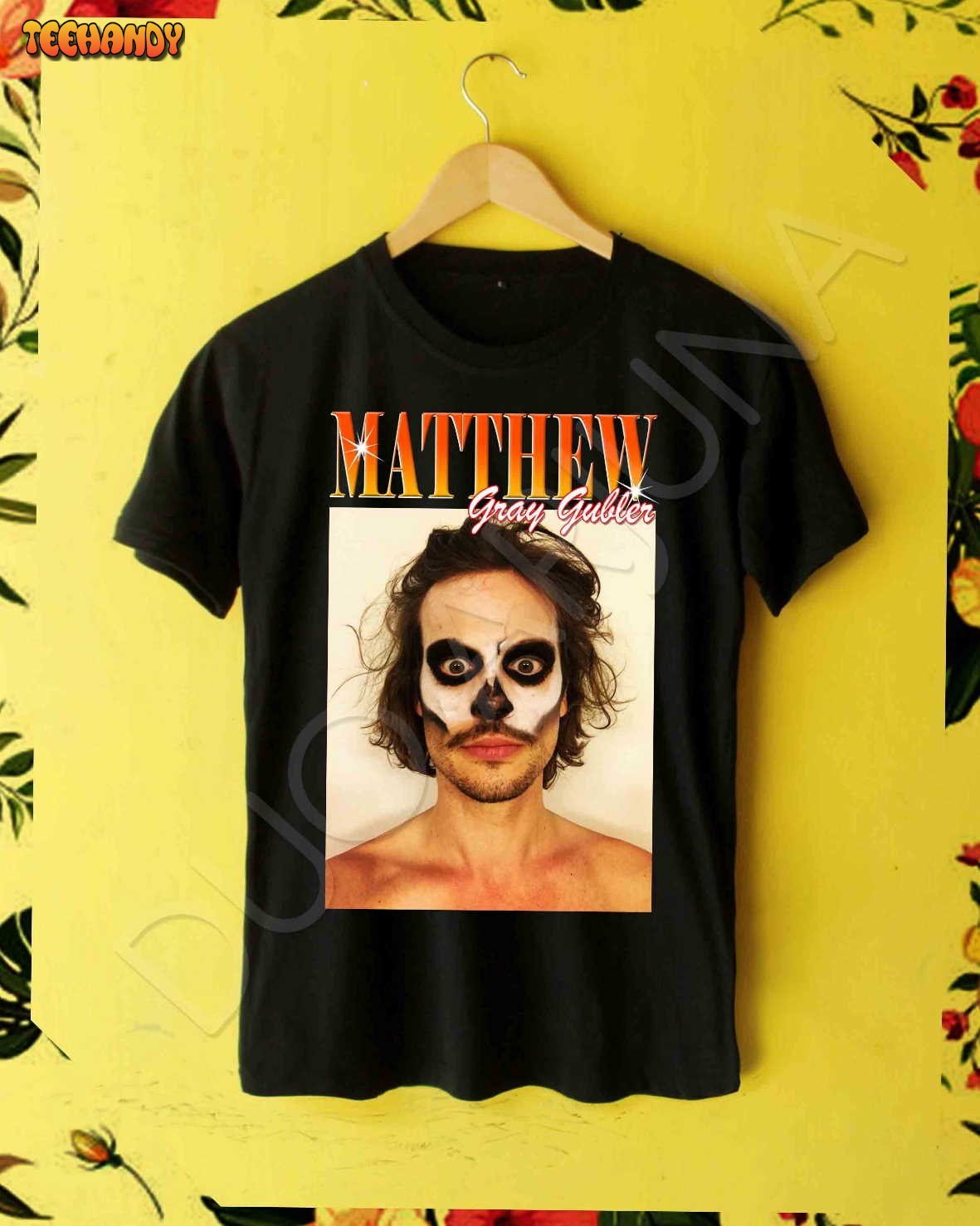 Vintage Matthew Gray Gubler t-shirt