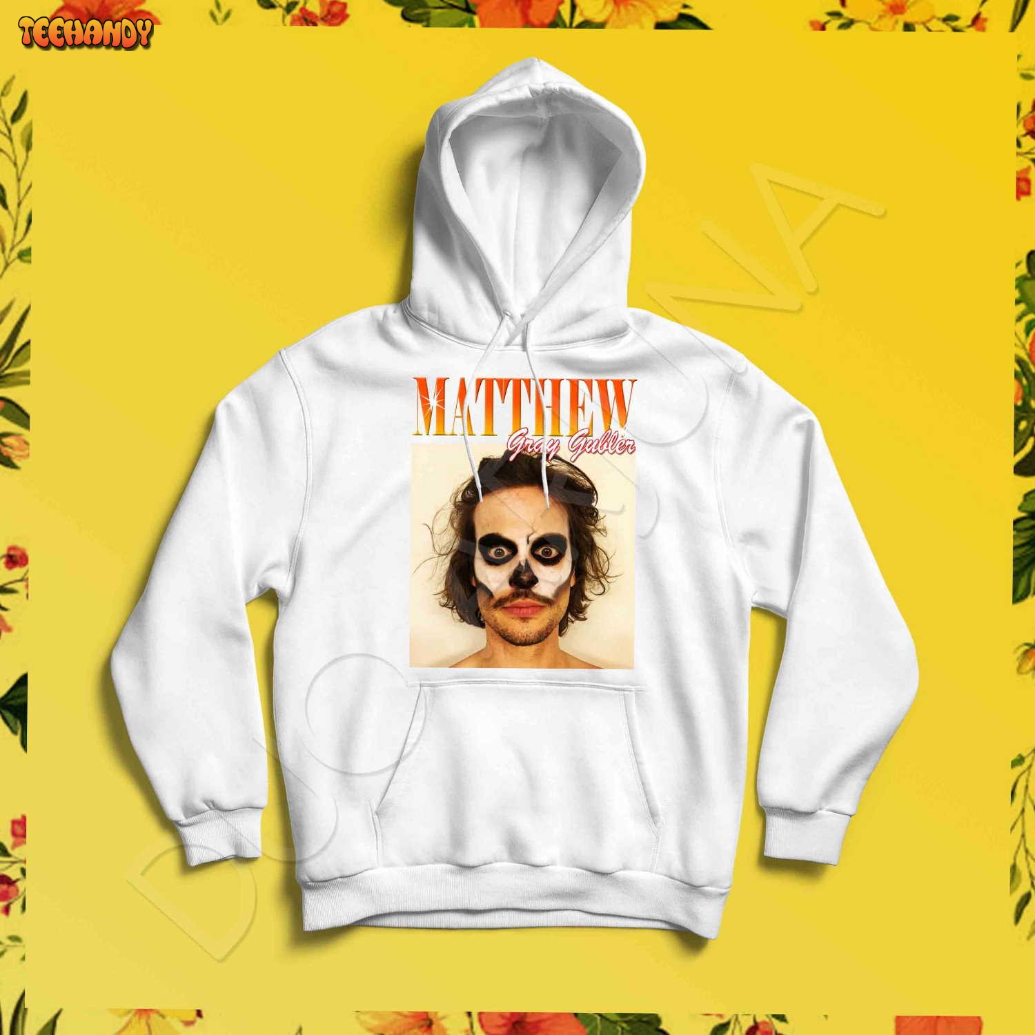 Vintage Matthew Gray Gubler t-shirt Halloween Hoodie Sweatshirt