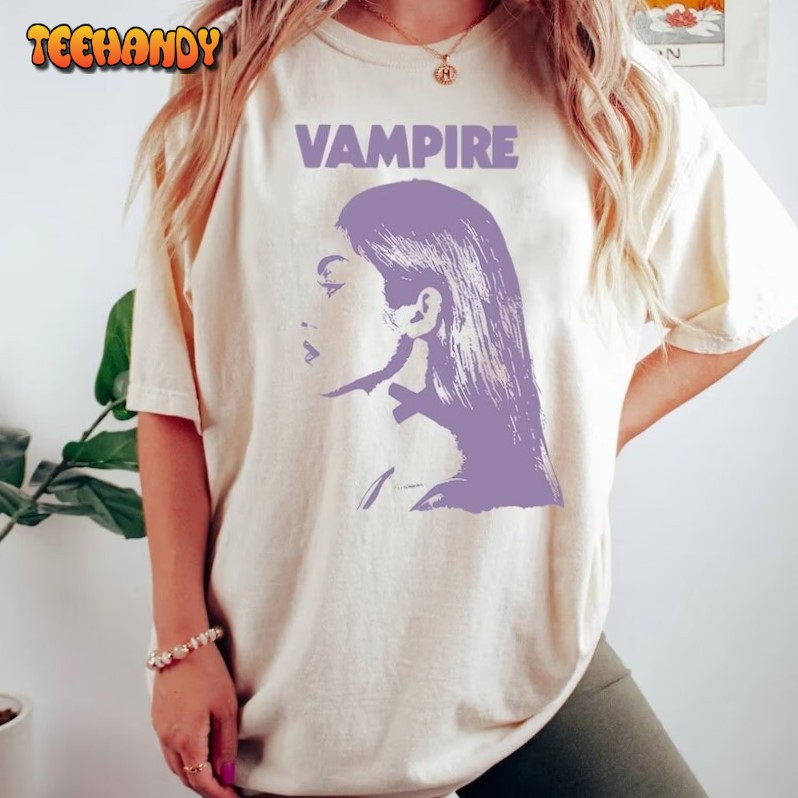 Vintage Olivia Rodrigo T-Shirt, Olivia Rodrigo Vampire Shirt