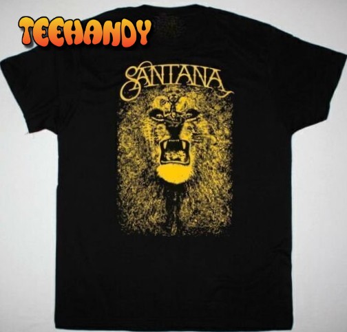 Vintage Santana Tour Shirt, Santana Band Shirt, Vintage Santana Band Style T Shirt