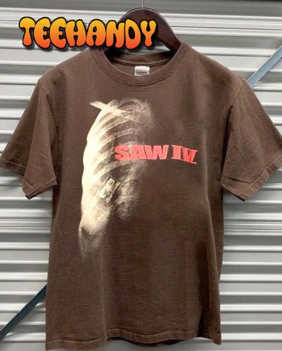 Vintage Saw Reverse Bear Trap movie promo T Shirt