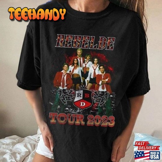 Vintage Soy Rebelde Tour Shirt, RBD Band World Tour Sweatshirt