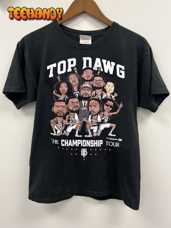 Vintage TDE Championship Tour Cartoon T-Shirt