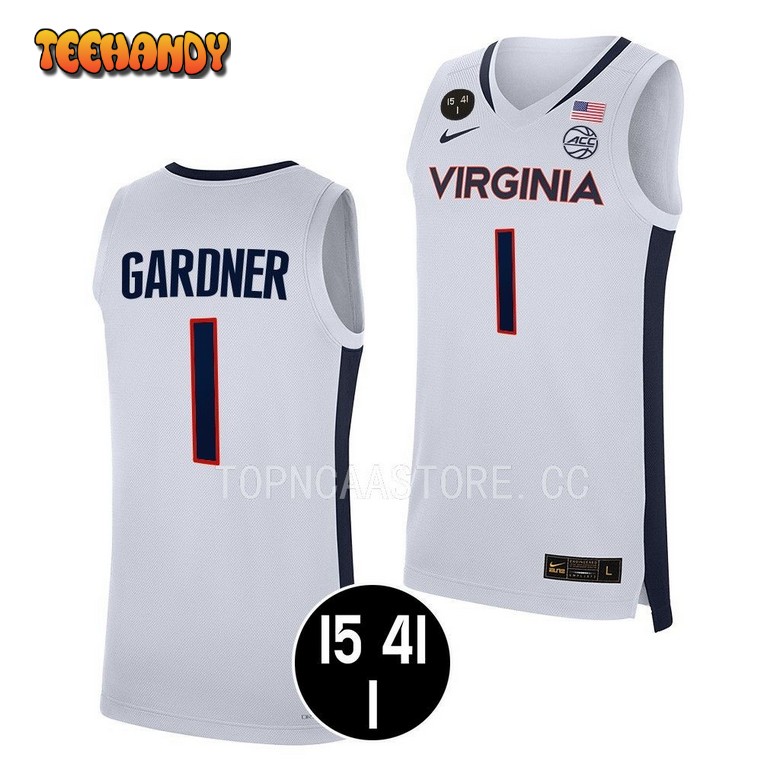 Virginia Cavaliers Jayden Gardner White 2022 UVA Strong Jersey