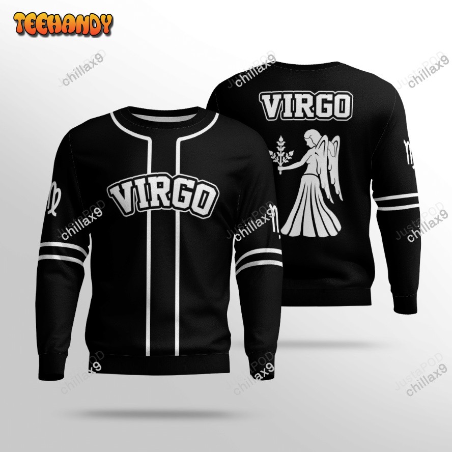 Virgo – Beautiful Zodiac Ugly Christmas Sweater, All Over Print Sweatshirt