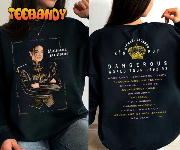 Vtg Michael Jackson Dangerous World Tour 1992 – 93 T-Shirt