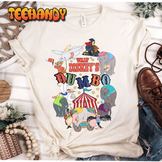 Walt Disney’s Dumbo T-shirt, Dumbo Disney Vintage Disneyland Family T Shirt