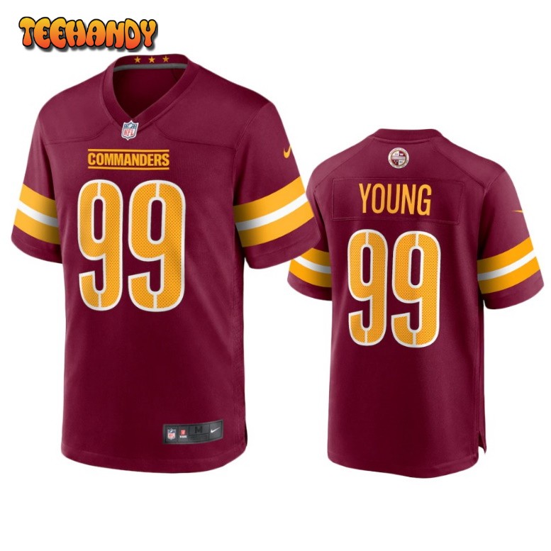 Washington Commanders Chase Young Burgundy Limited Jersey
