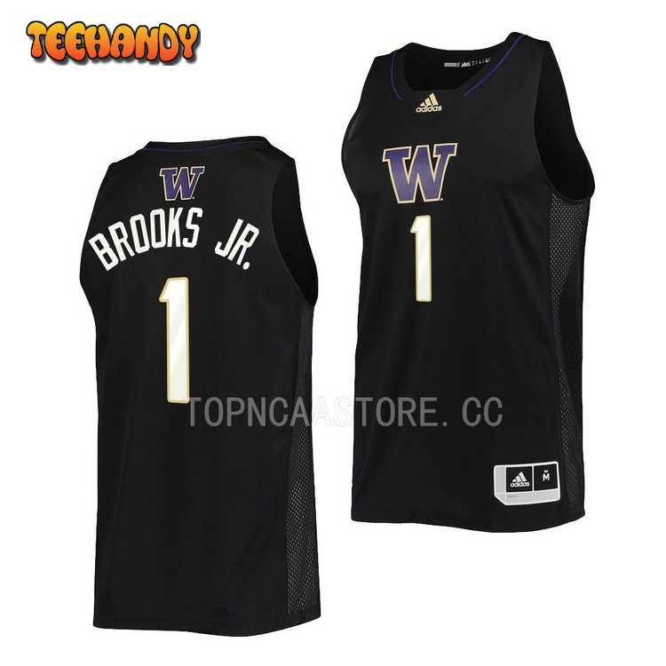 Washington Huskies Keion Brooks Jr. Black College Basketball Jersey