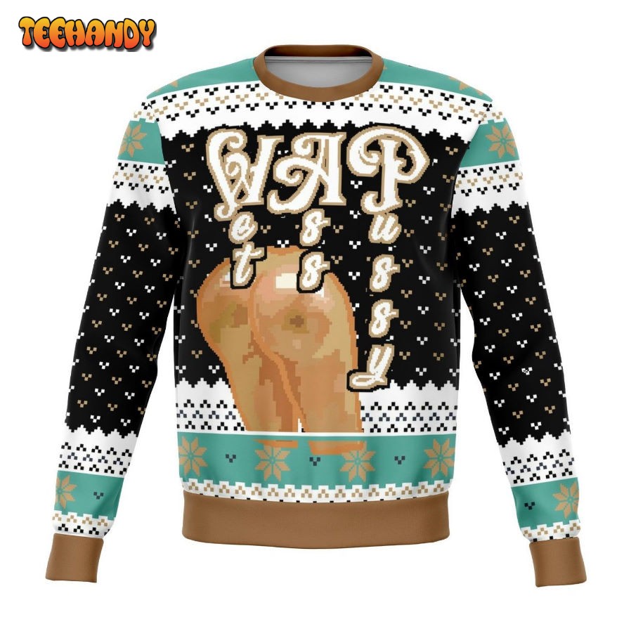 Wet Ass PUy Initials Ugly Christmas Sweater, Ugly Sweater, Christmas Sweaters