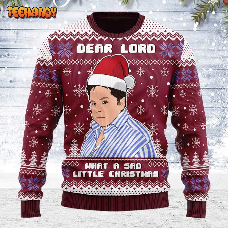 What A Sad Little Christmas Ugly Christmas Sweater, All Over Print Sweatshirt