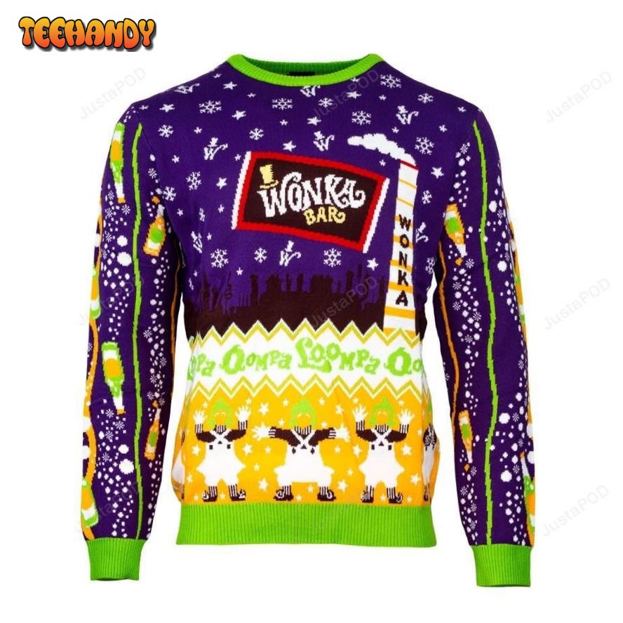 Willy Wonka & the Chocolate Factory Ugly Sweater, Ugly Sweater