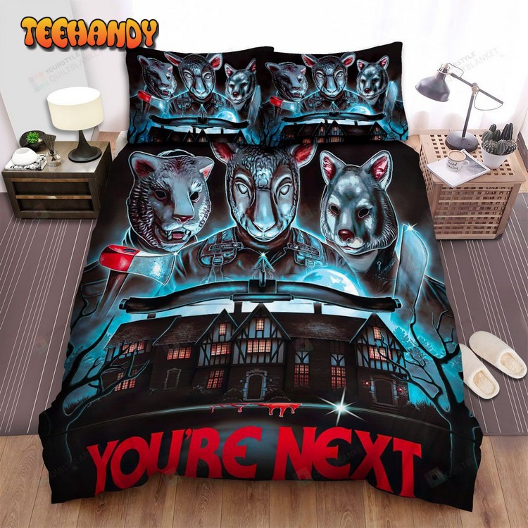 You’re Next Poster Bed Sheets Spread Comforter Duvet Cover Bedding Sets