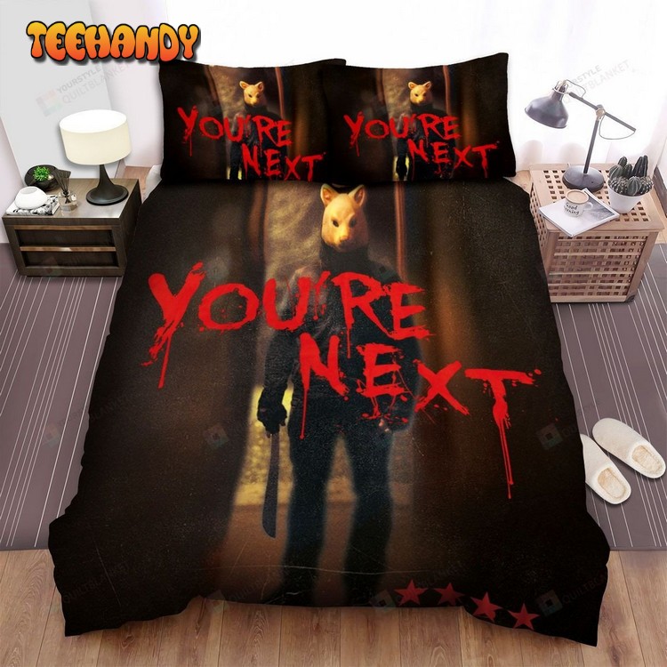 You’re Next Poster Ver3 Bed Sheets Spread Comforter Duvet Cover Bedding Sets