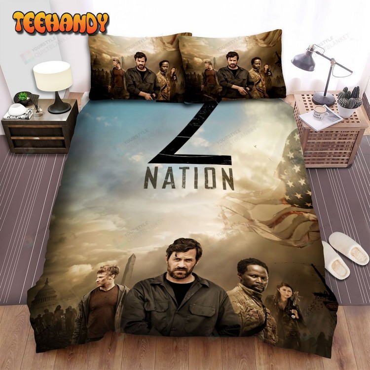 Z Nation Men With Gun Scene Movie Picture Comforter Bedding Sets