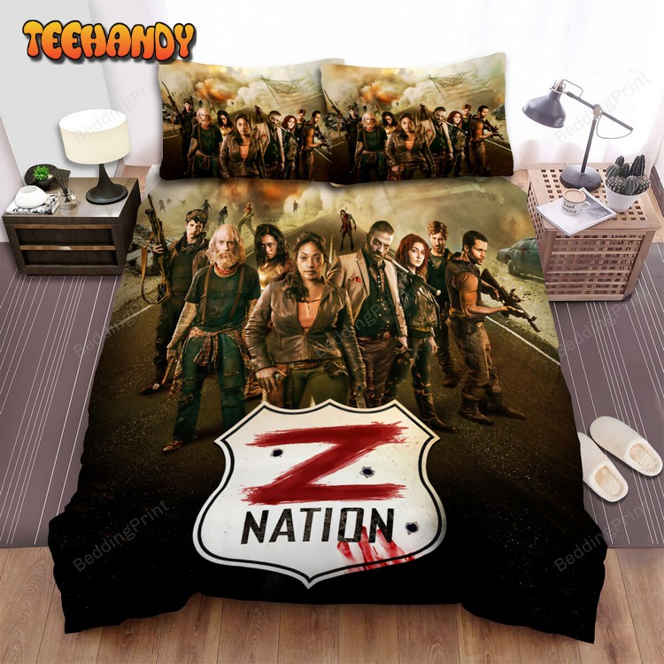 Z Nation Movie Poster 2 Bed Sheets Duvet Cover Bedding Sets