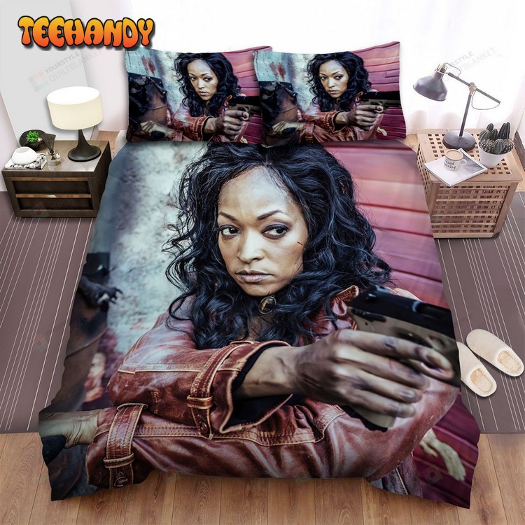 Z Nation The Girl With Gun Scene Movie Picture Comforter Bedding Sets