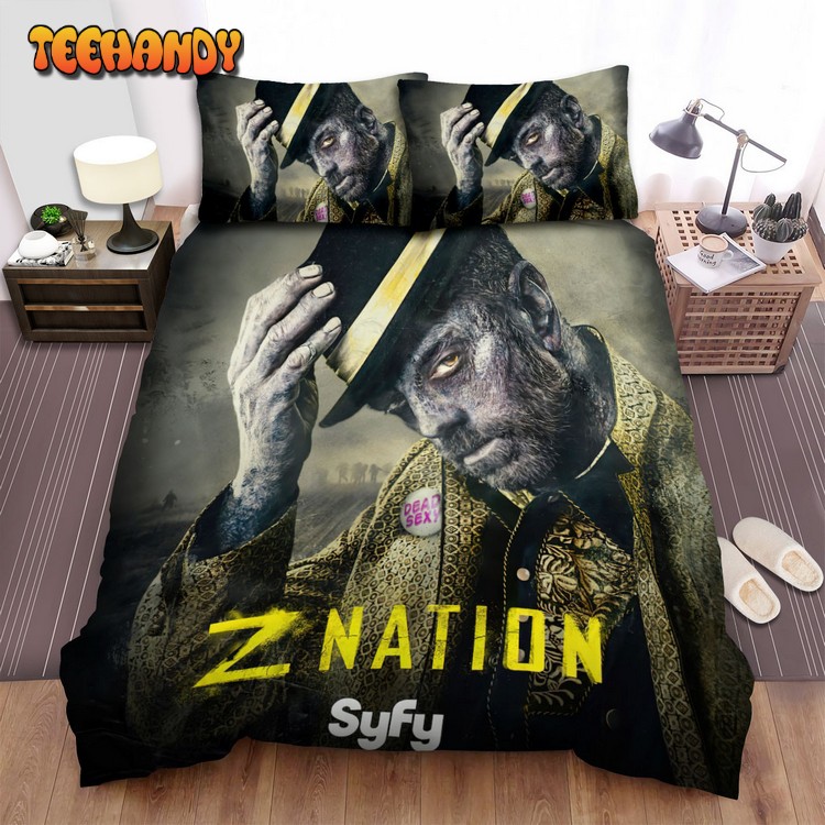 Z Nation The Men With Tag Dead Sexy Movie Poster Comforter Bedding Sets