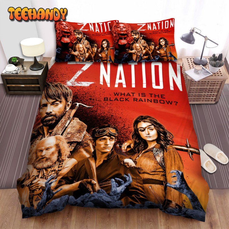 Z Nation What Is The Black Rainbow Movie Poster Bedding Sets