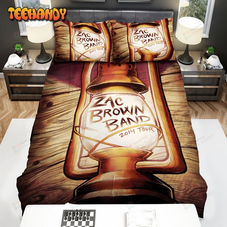 Zac Brown Band 2014 Tour In New York Poster Bedding Sets