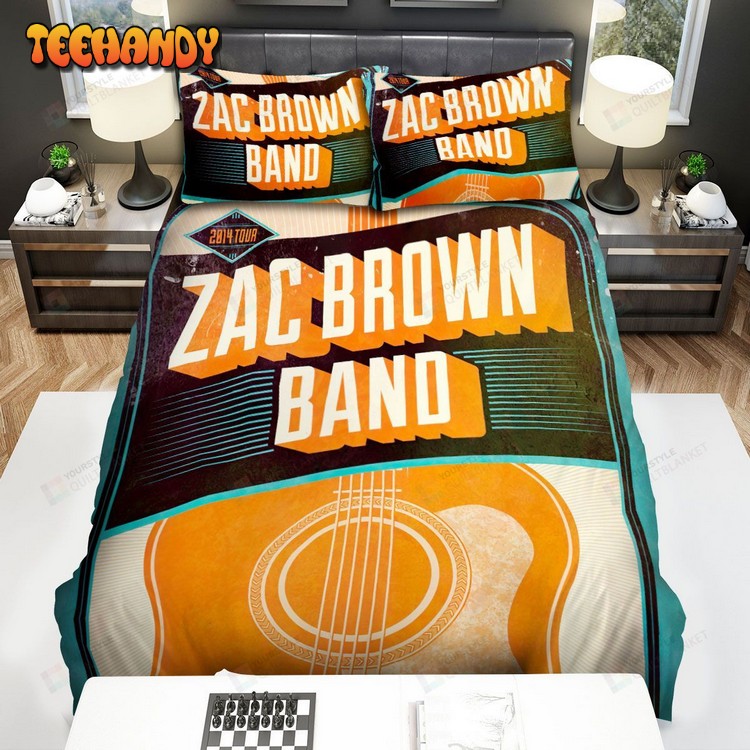 Zac Brown Band 2014 Tour In Toronto Poster Comforter Bedding Sets