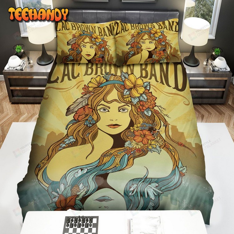 Zac Brown Band Concert In Minnesota Poster Bedding Sets