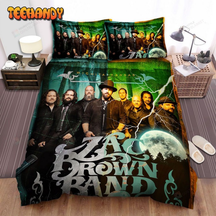 Zac Brown Band Jekyll Hyde Tour Poster Comforter Bedding Sets