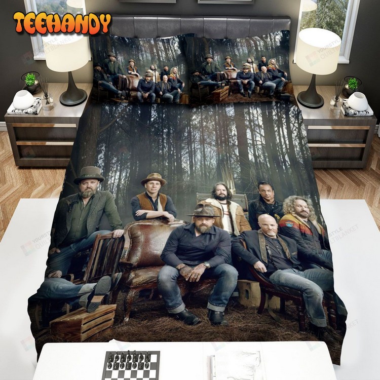 Zac Brown Band Tour Photoshoot Comforter Duvet Cover Bedding Sets