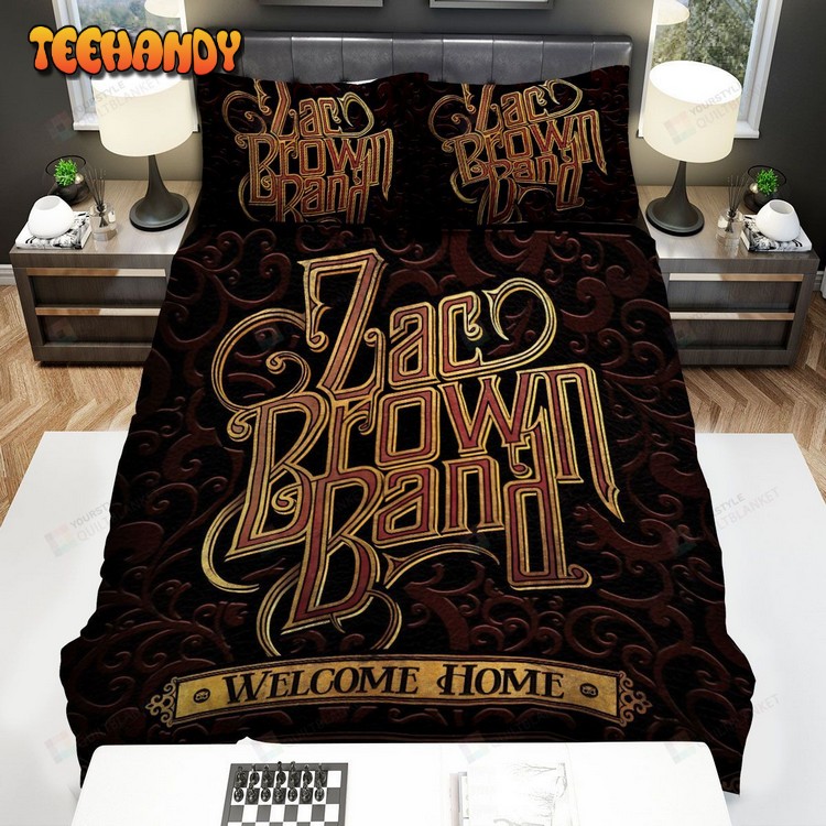 Zac Brown Band Welcome Home Album Cover Comforter Bedding Sets