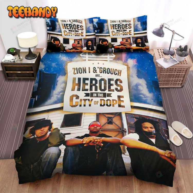 Zion I Heroes In The City Of Dope Album Cover Comforter Bedding Sets
