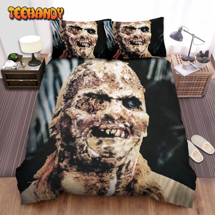 Zombie Movie Creepy Photo Spread Comforter Duvet Cover Bedding Sets