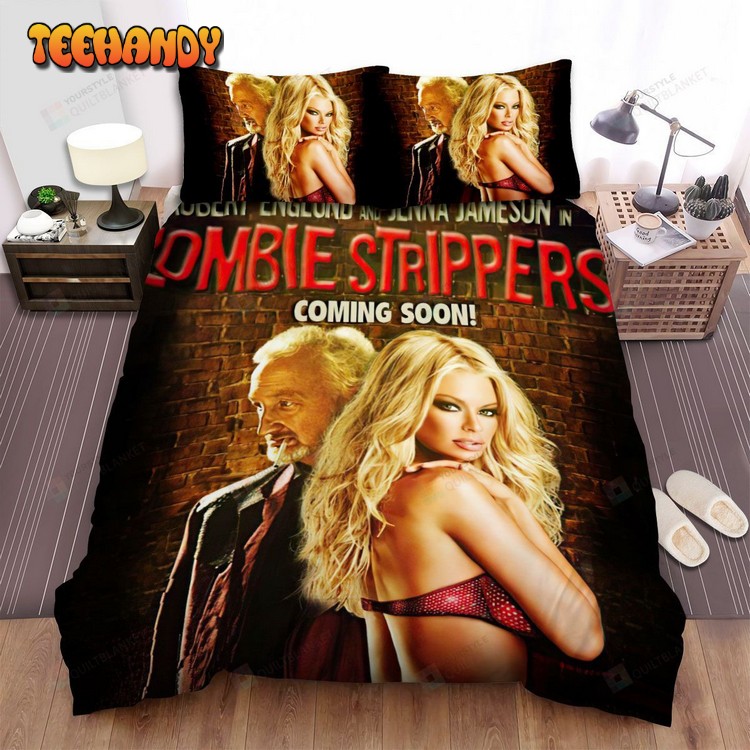 Zombie Strippers! Jenna Jameson ” Kat ” Poster Comforter Bedding Sets