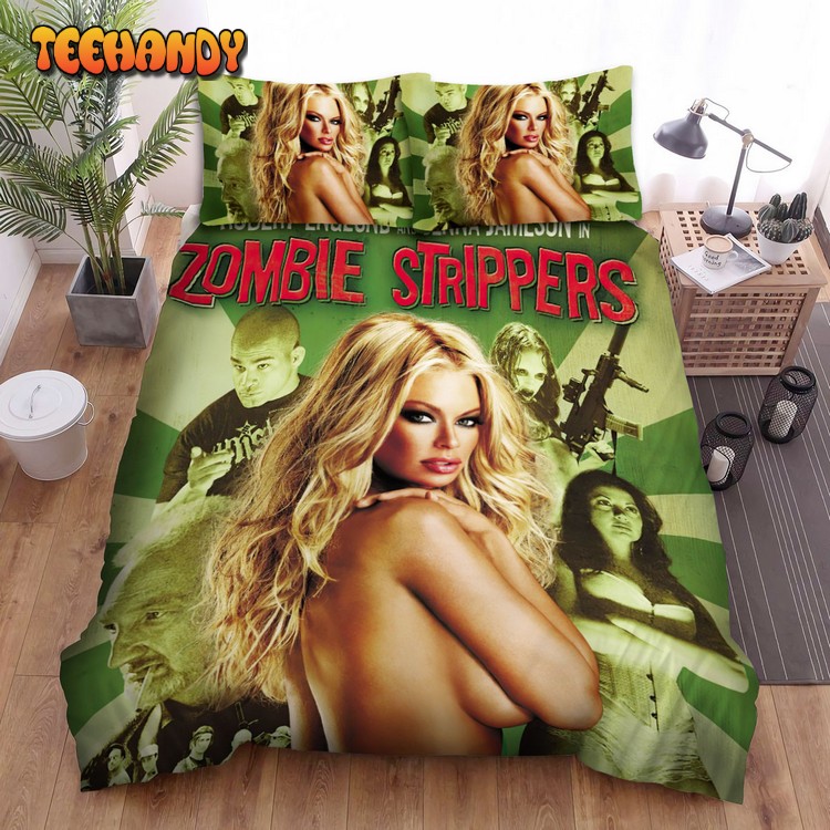 Zombie Strippers! Movie Poster 1 Spread Comforter Bedding Sets