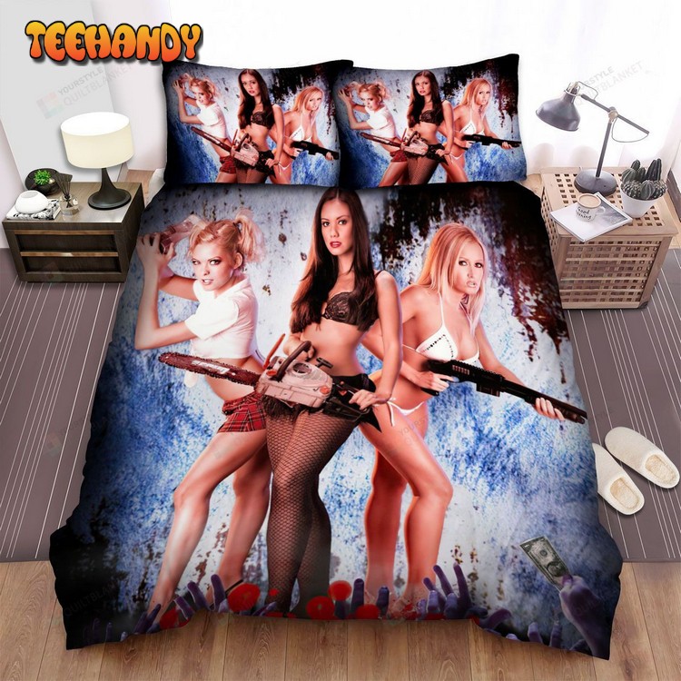 Zombie Strippers! Movie Poster 2 Spread Comforter Bedding Sets