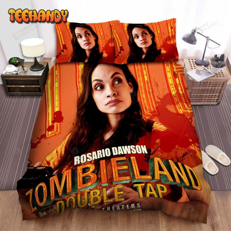 Zombieland Double Tap Movie Beautiful Girl Photo Comforter Bedding Sets