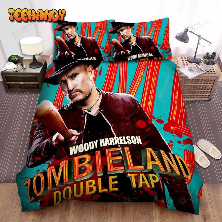 Zombieland Double Tap Movie Hat Photo Spread Comforter Bedding Sets