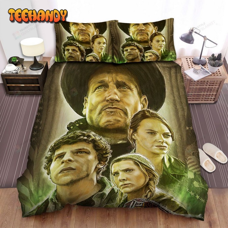 Zombieland Double Tap Movie Poster I Comforter Bedding Sets