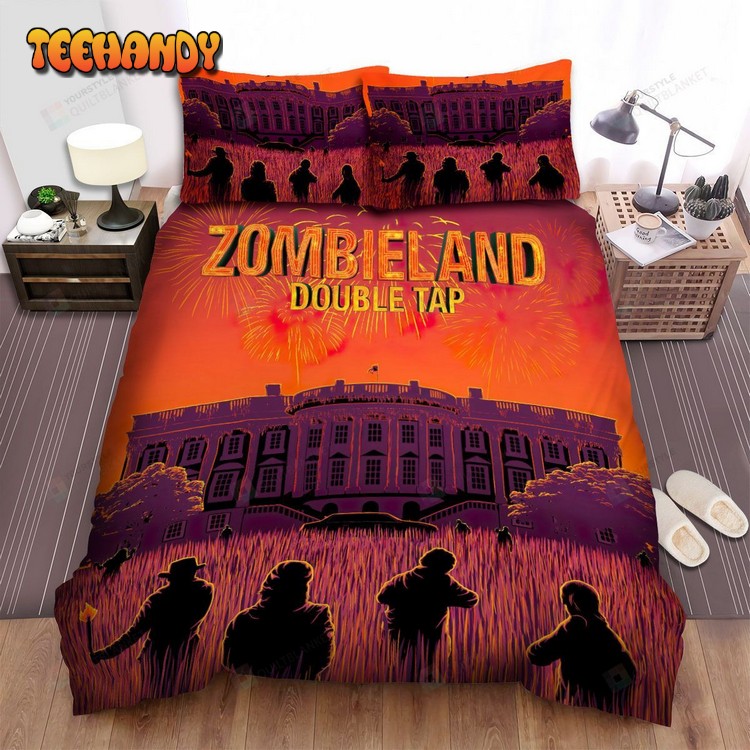Zombieland Double Tap Movie Poster Xv Spread Comforter Bedding Sets
