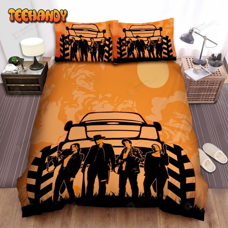 Zombieland Double Tap Movie Yellow Background Photo Bedding Sets