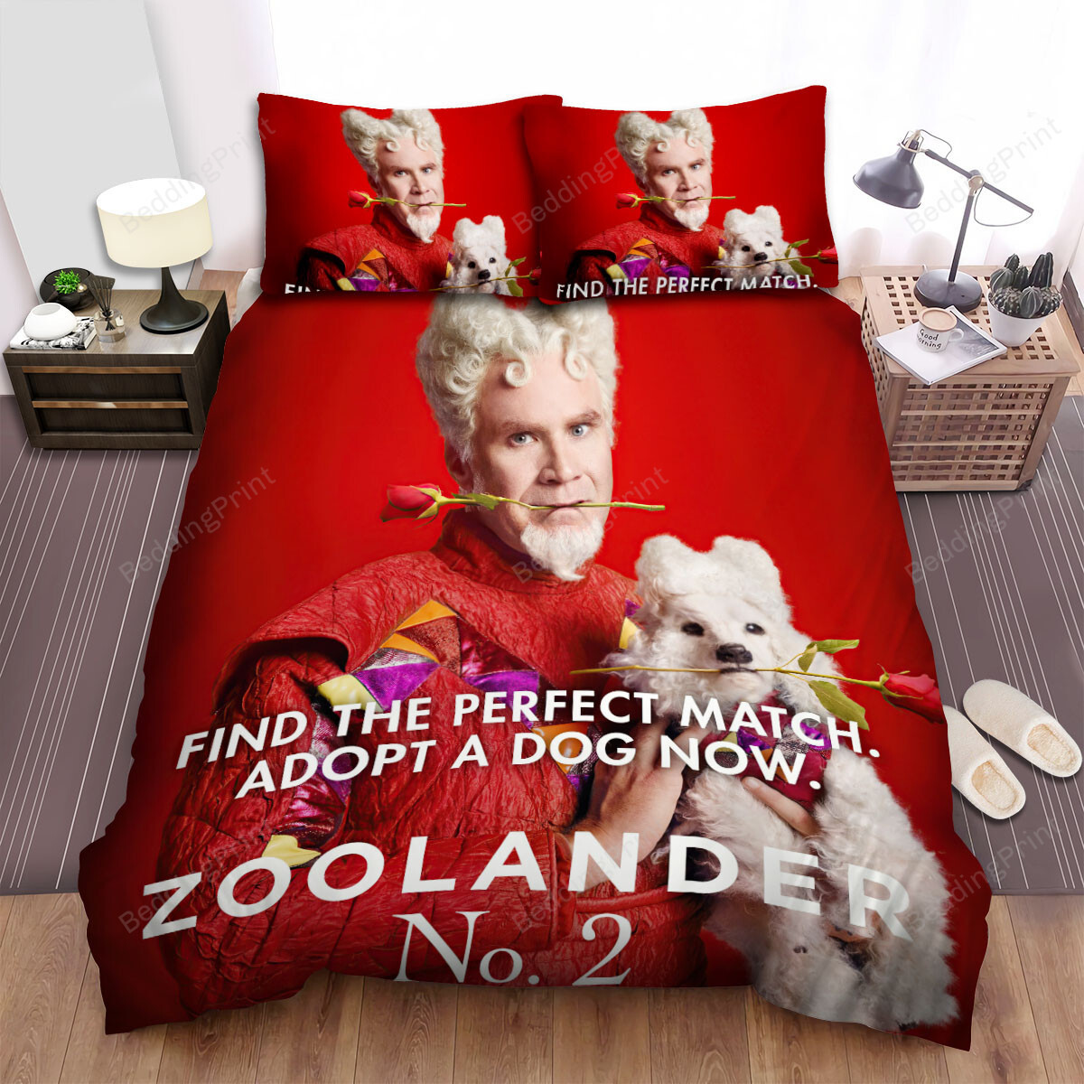 Zoolander 2 (2016) Jacobim Mugatu Movie Poster Ver 1 Bedding Sets