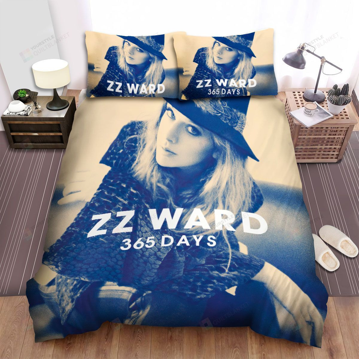 Zz Ward Music 365days Poster Comforter Duvet Cover Bedding Sets