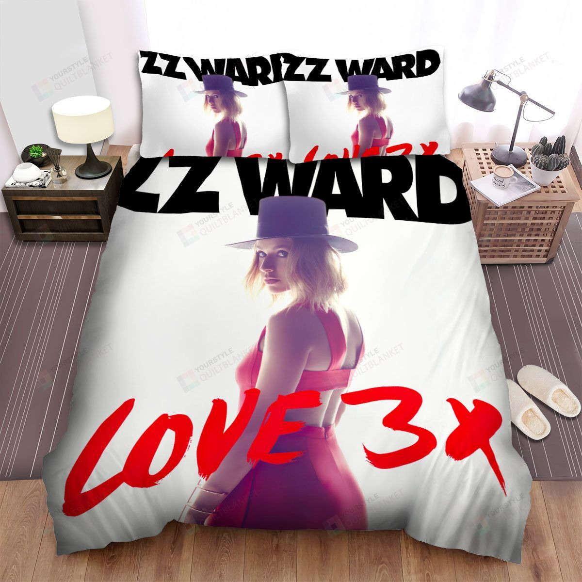 Zz Ward Music Love 3x Album Spread Comforter Bedding Sets