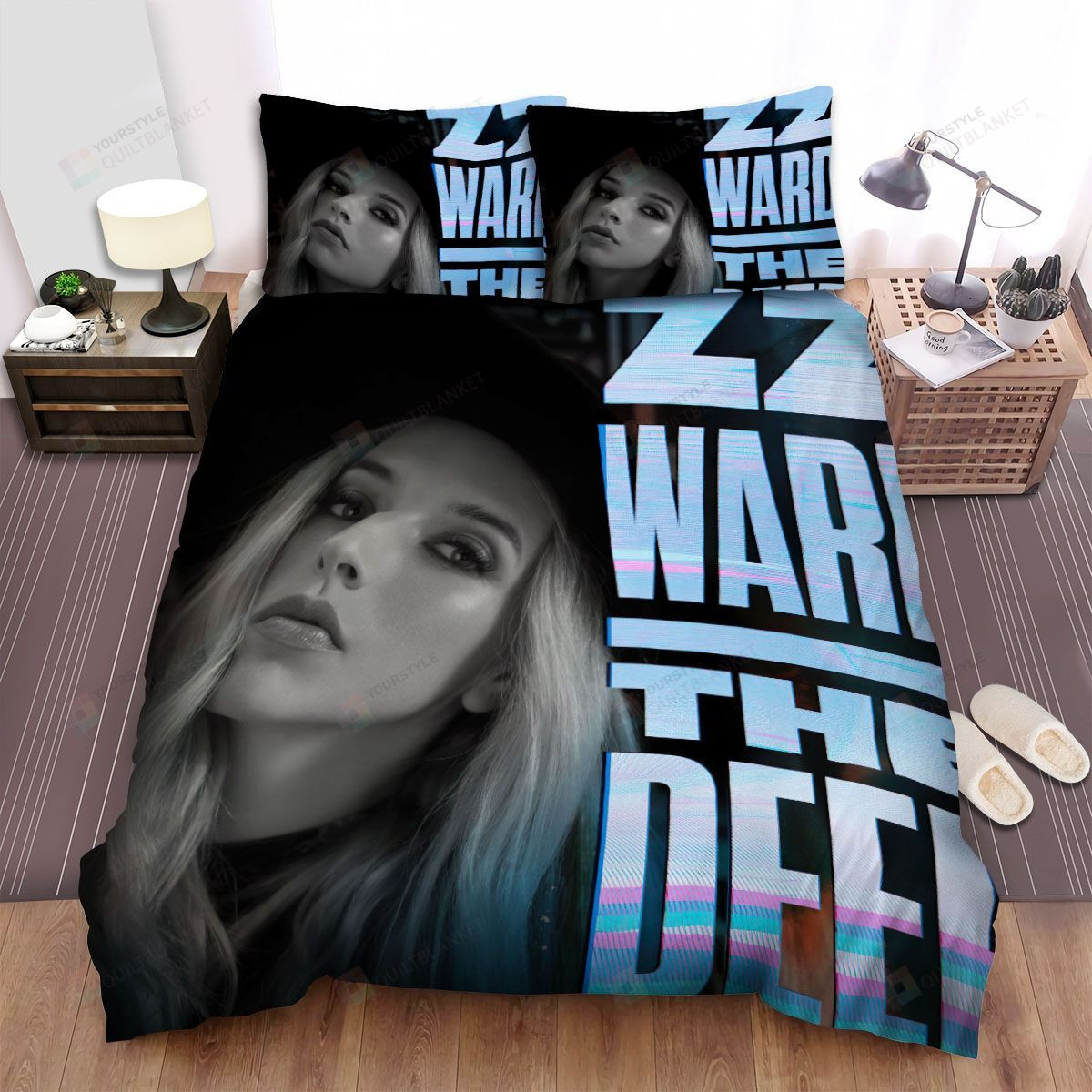 Zz Ward Music The Deep Poster Spread Comforter Bedding Sets
