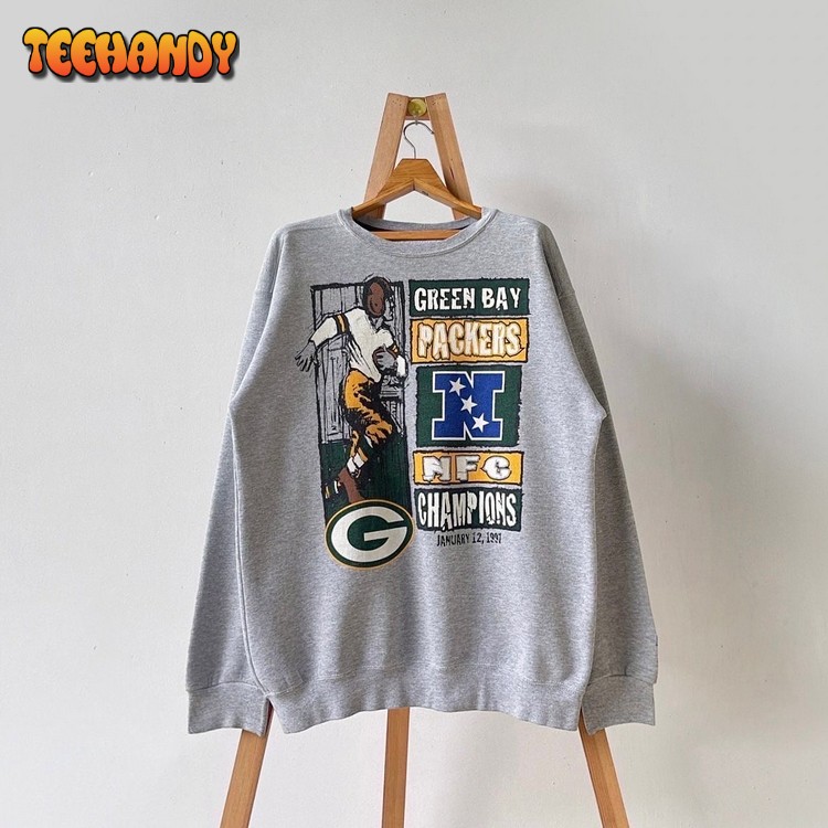 90s Green Bay Packers NFL T Shirt Sweatshirt For Fan