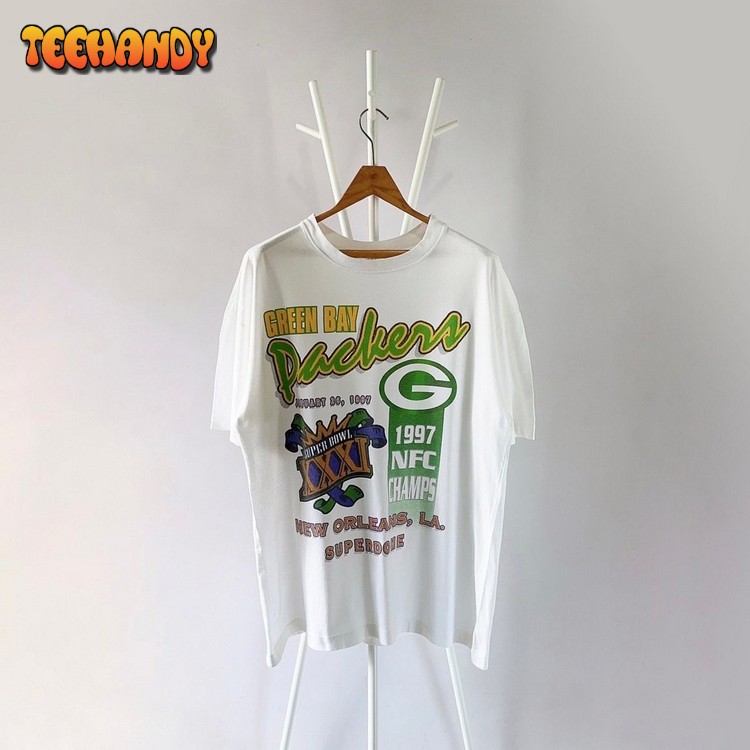 90s Green Bay Packers NFL T Shirt Sweatshirt Hoodie