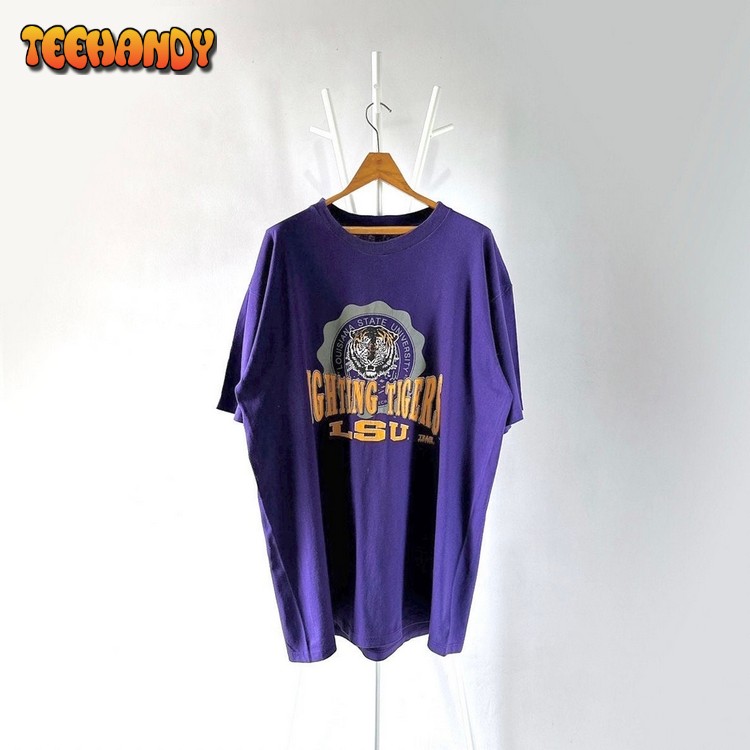 90s Louisiana State University LSU Tigers T Shirt Sweatshirt